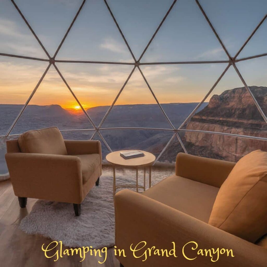 Glamping in Grand Canyon
