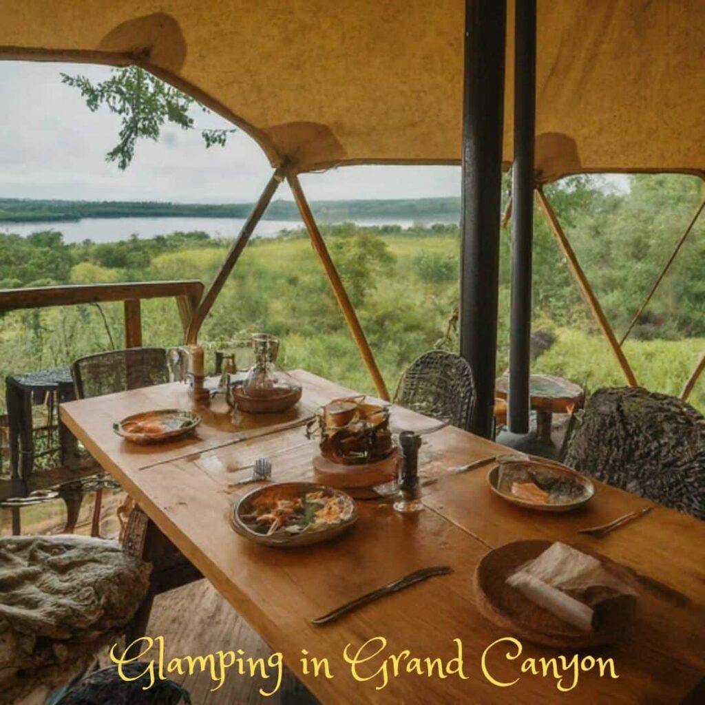 Glamping in Grand Canyon
