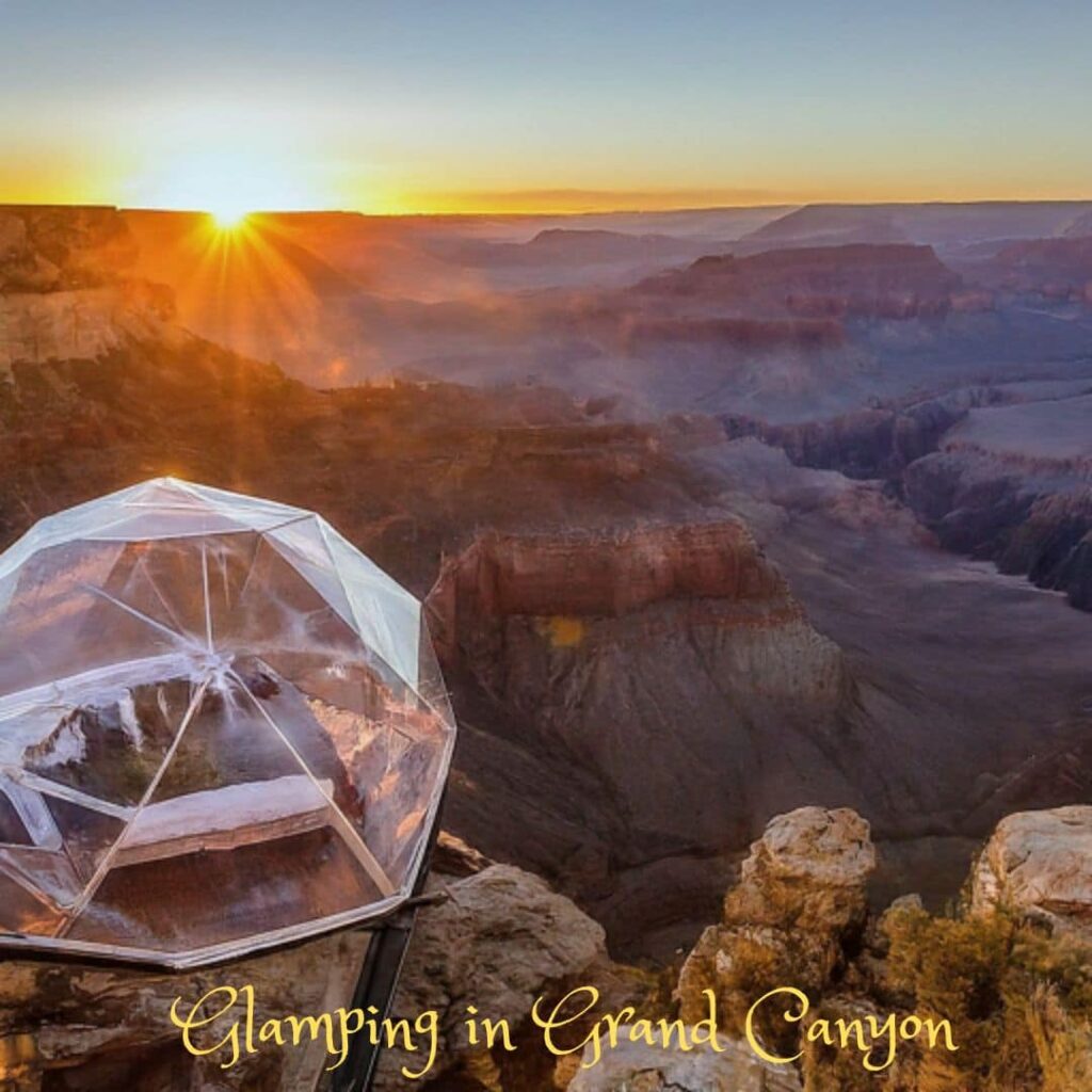 Glamping in Grand Canyon
