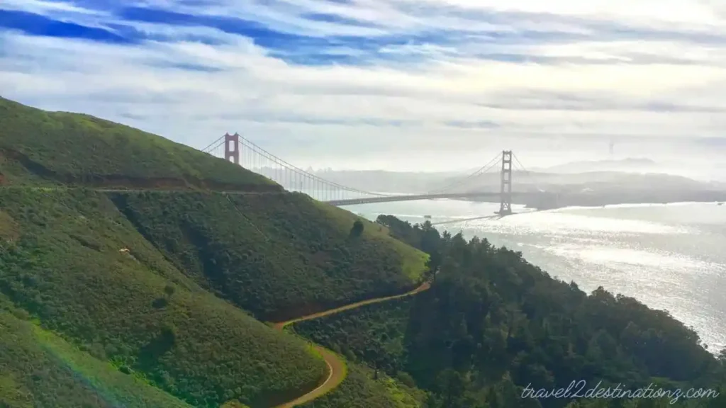 Golden Gate Bridge From Marin Headlands