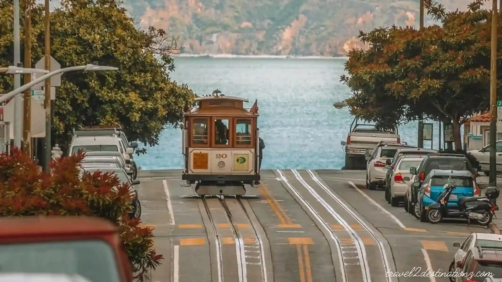 San Francisco’s famous cable car 